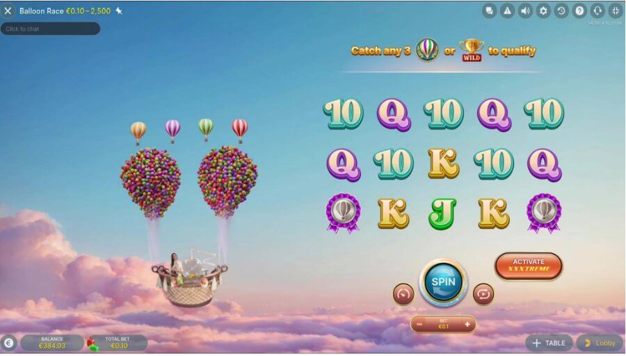 Balloon Race Game 2