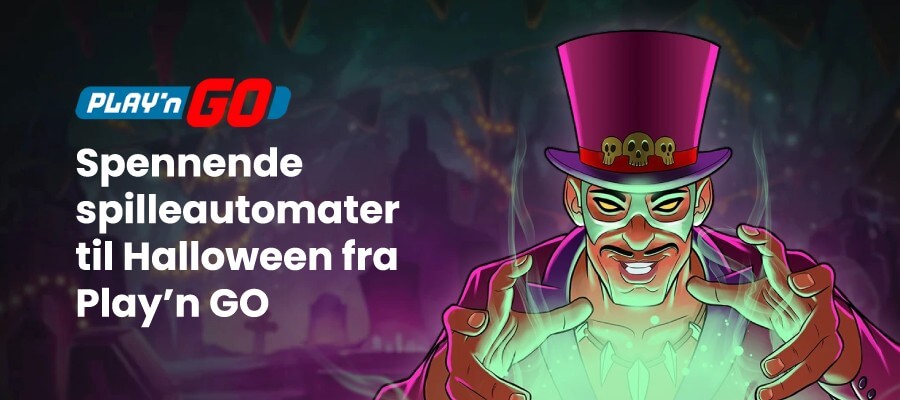 Play’n Go har flere spilleautomater til Halloween