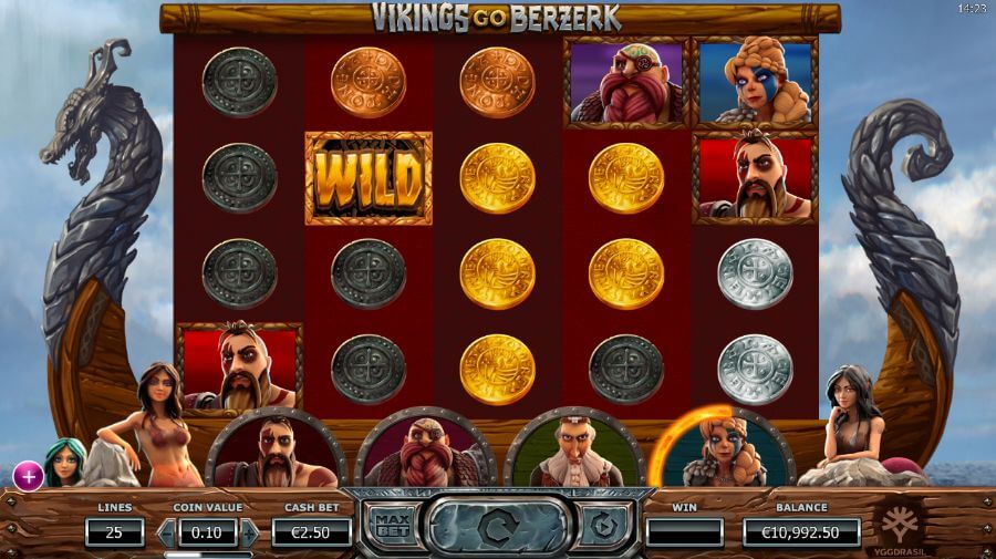 Vikings Go Berzerk er en populær spilleautomat fra Yggdrasil Gaming