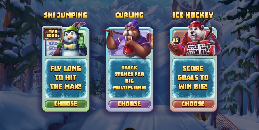 Winter Champions har også en bonus buy-funksjon tilgjengelig